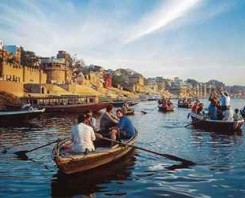 Sunrise Boat Ride in Ganga with the Visit of Ghats and Morning Rituals
