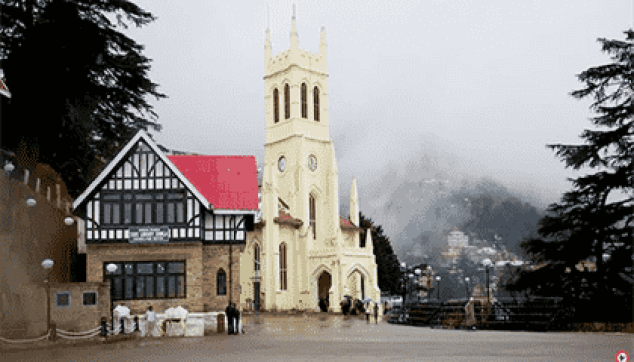 guided evening Shimla tour with a tour guide